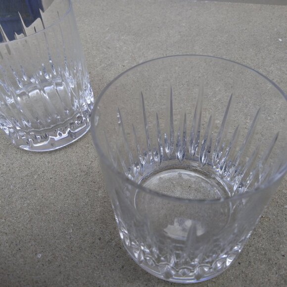 Miller Rogaska Pair (2) Soho Double Old Fashioned Crystal Glasses - Picture 6 of 15